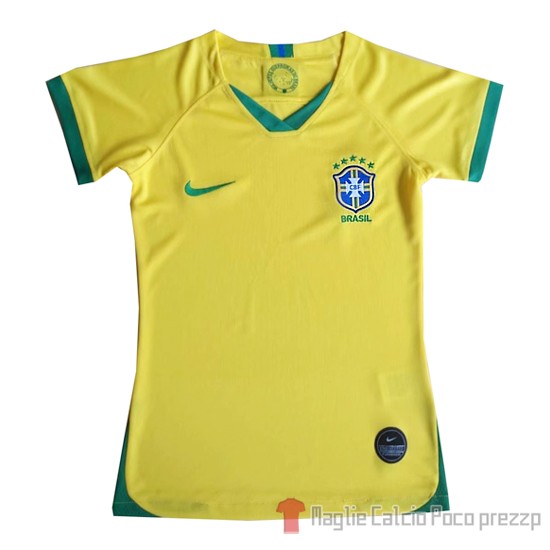 Maglia Brasile Home Donna 2019 - Clicca l'immagine per chiudere